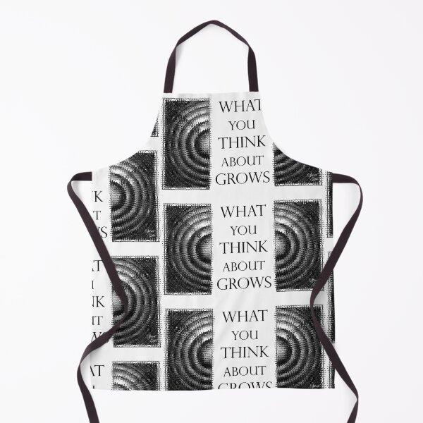 Item preview, What You Think About Grows, the Ripple Effect White Background designed and sold by SpiritGifts.