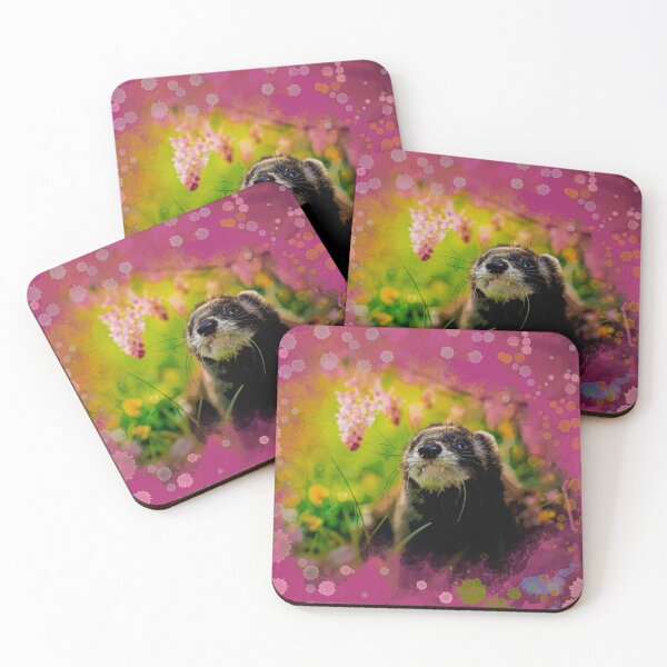 Item preview, Digital Watercolor Sable Beautiful Ferret designed and sold by PurpleBluesPets.