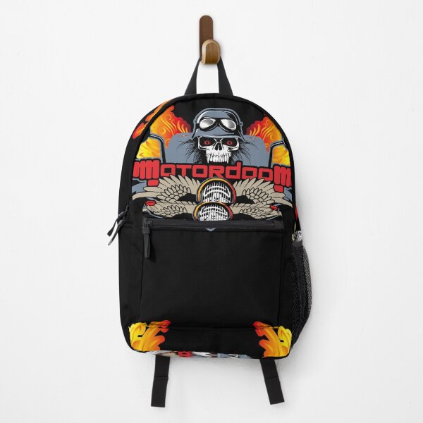 Item preview, skull with fire wings motor doom rider  designed and sold by KALLAUTO.