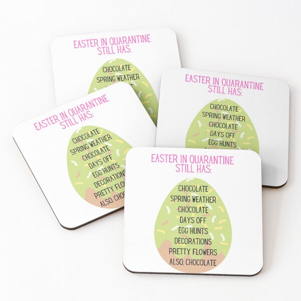 Item preview, Easter In Quarantine Still Has Chocolate Card designed and sold by ToastyBopShop.