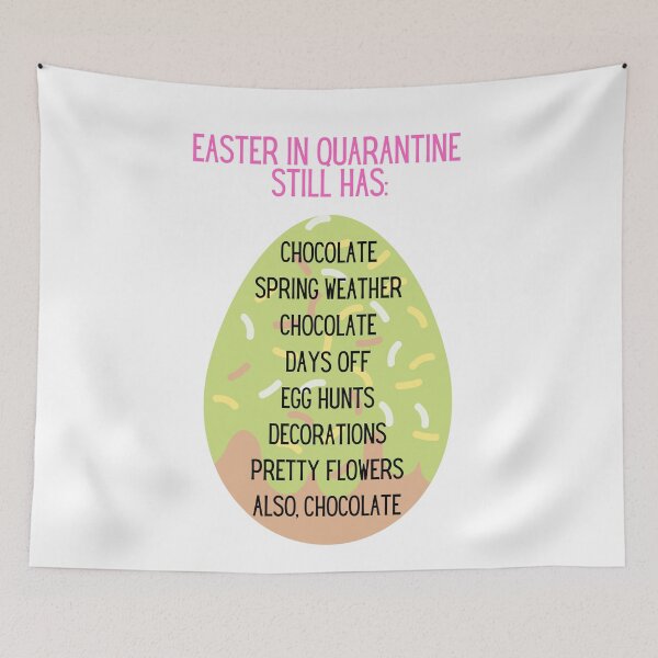 Item preview, Easter In Quarantine Still Has Chocolate Card designed and sold by ToastyBopShop.