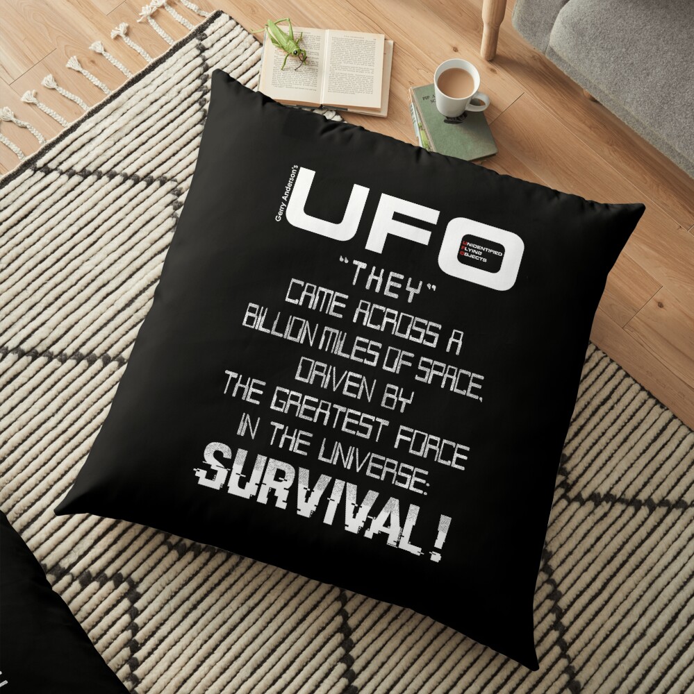 Gerry Anderson's UFO - SURVIVAL Floor Pillow