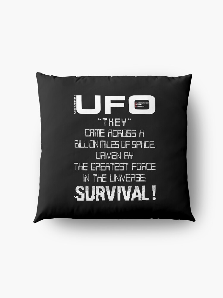 Alternate view of Gerry Anderson's UFO - SURVIVAL Floor Pillow