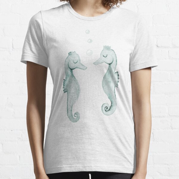 Seepferdchen | AQUARELL handgemalt Essential T-Shirt