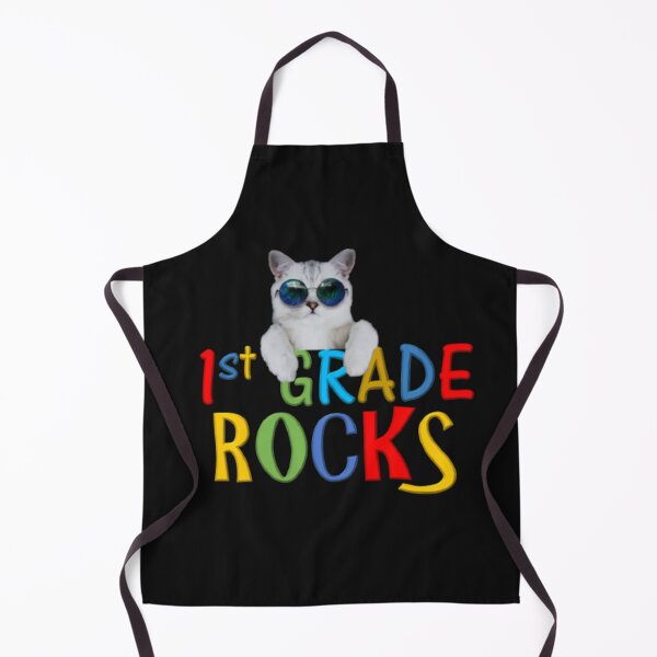 Item preview, 1st Grade Rocks. Cool Cat designed and sold by thekidsprint.