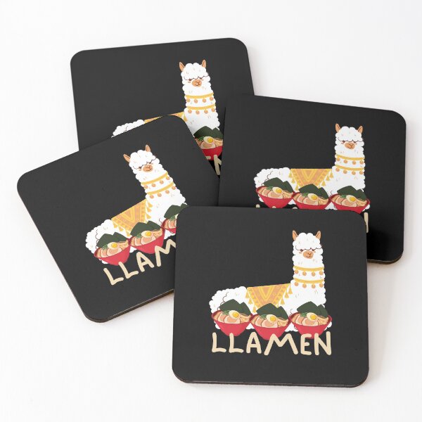 Item preview, Llamen Funny llama ramen designed and sold by dreamofdenim.