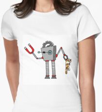 RoboCat Women's Fitted T-Shirt