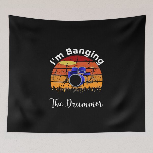 Item preview, I'm Banging The Drummer Shirt, Drummer Gift Short, Drumming Shirt, Drummer Tee Drum Shirts, Gift for Drummer, Graphic T-Shirts designed and sold by Trendy Shirt.