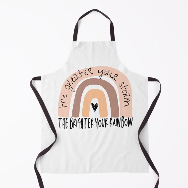 Item preview, The Greater Your Storm the Brighter Your Rainbow designed and sold by CoopersCaravan.