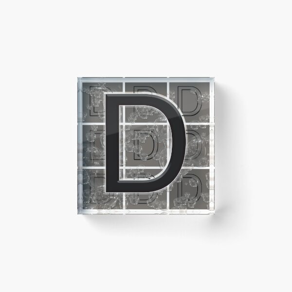 Item preview, Uppercase D designed and sold by leobrix.