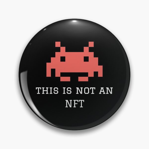 Item preview, This Is Not An NFT Funny Quote Design designed and sold by Unworldly.