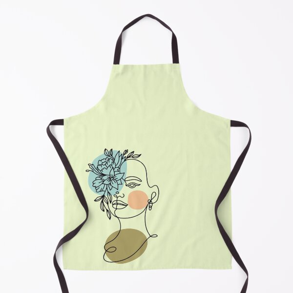 Item preview, Woman smile Face girl drawing abstract pink flower abstractface oneline onelinedrawing, designed and sold by Queengood.