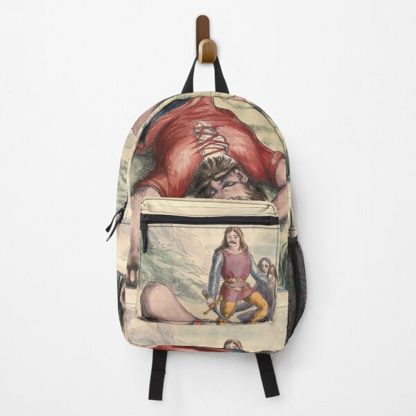Item preview, Jack the Giant killer vintage artwork illustration designed and sold by Vintage Designs +.