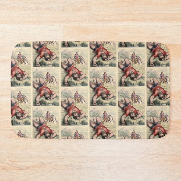Item preview,  Jack the Giant killer vintage artwork illustration designed and sold by Vintage Designs +.
