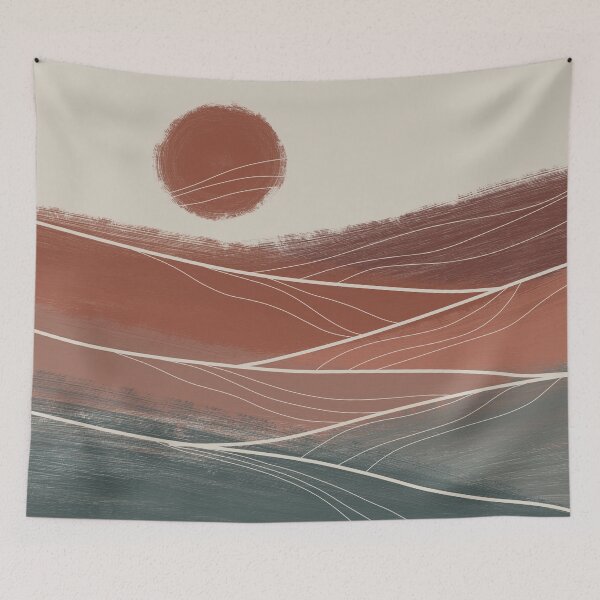 Item preview, abstract landscape designed and sold by StudioArtNew.