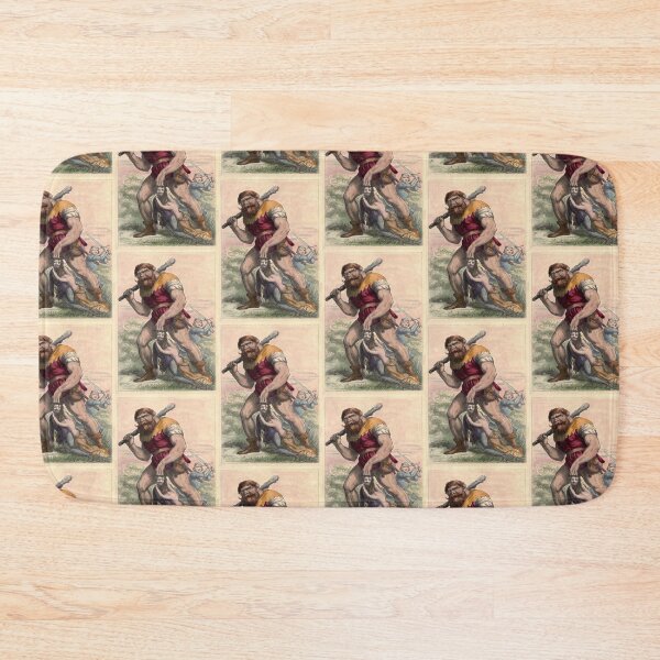 Item preview, Jack the Giant killer vintage artwork illustration designed and sold by Vintage Designs +.