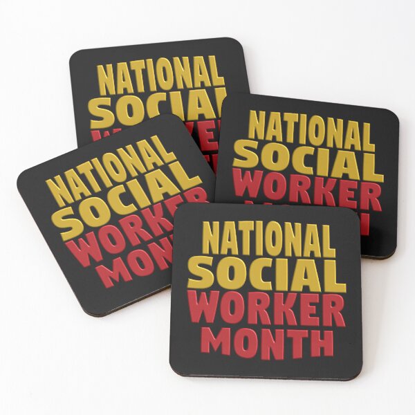 Item preview, HAPPY NATIONAL SOCIAL WORKER MONTH designed and sold by Ralek.