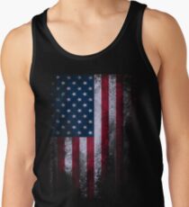 USA America Flag Tank Top