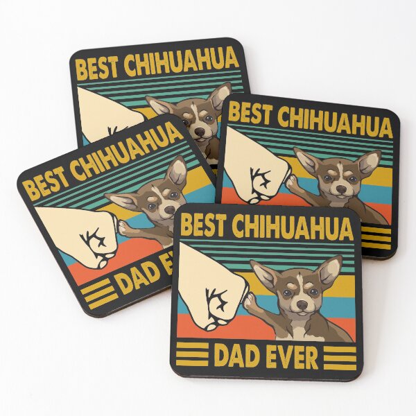 Item preview, Best Chihuahua Dad Ever Funny Chihuahua Owner designed and sold by honeyandcotton.