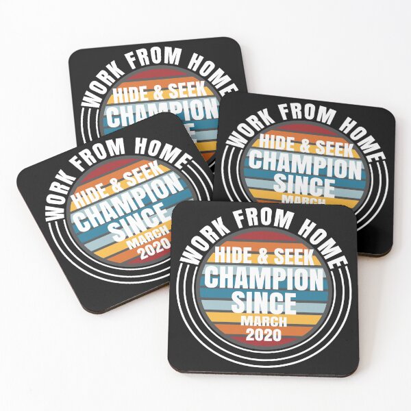 Item preview, Work From Home Hide & Seek Champion Since March 2020 designed and sold by CharJens.