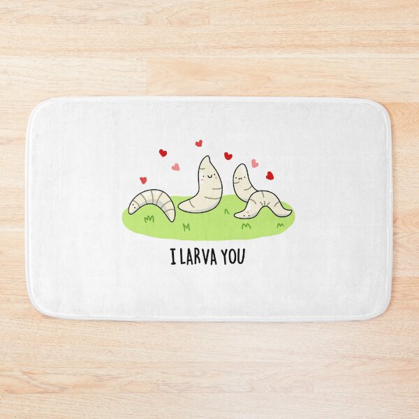 Item preview, I Larva You Funny Larvae Love Puns  designed and sold by punnybone.