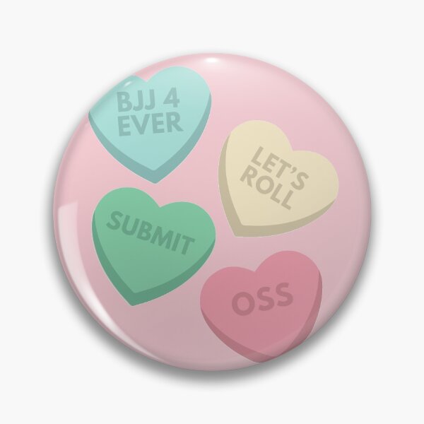 Item preview, Brazilian Jiu Jitsu (BJJ) Heart Candy, Valentine designed and sold by Polishthestone.