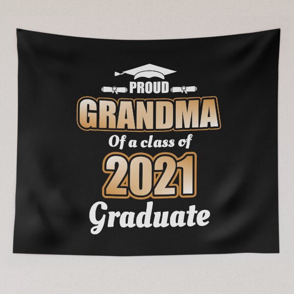Item preview, Proud Grandma Of A 2021 Senior Funny Graduation designed and sold by Ibu83.