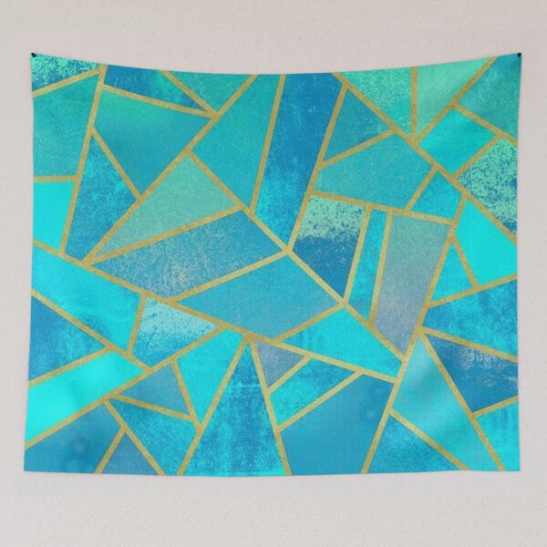 Item preview, Turquoise Shapes designed and sold by NOMAD73.
