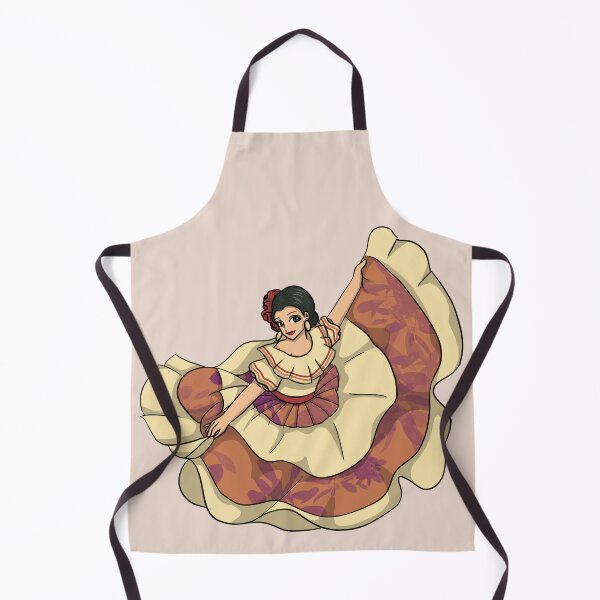 Item preview, Dancing traditional Mexican lady in anime style designed and sold by HeatherPhn.
