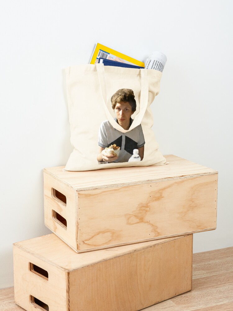 "michael cera eating a burrito meme" Tote Bag for Sale by solisantoyo