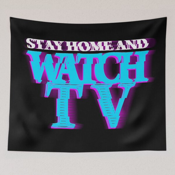 Item preview, STAY HOME AND WATCH TV # 3 (SCREEN) COLOR # 3 designed and sold by RICK-TURNER.