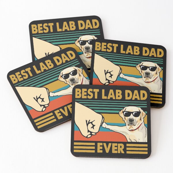 Item preview, Best Lab Dad Ever Funny Labrador Owner, designed and sold by honeyandcotton.