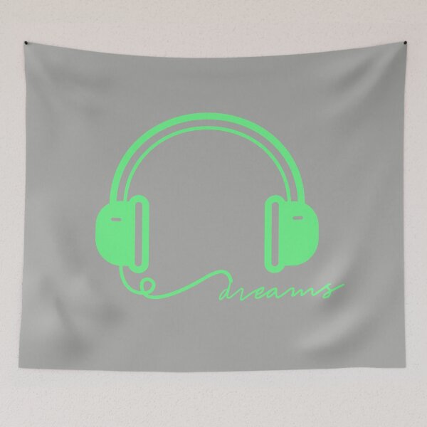 Item preview, Music Headphone dreams designed and sold by Queengood.