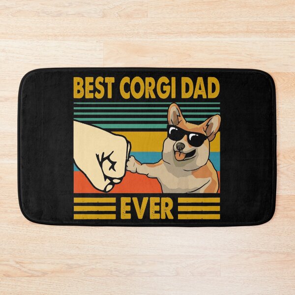 Item preview, Best Corgi Dad Ever Funny Corgi Owner designed and sold by honeyandcotton.