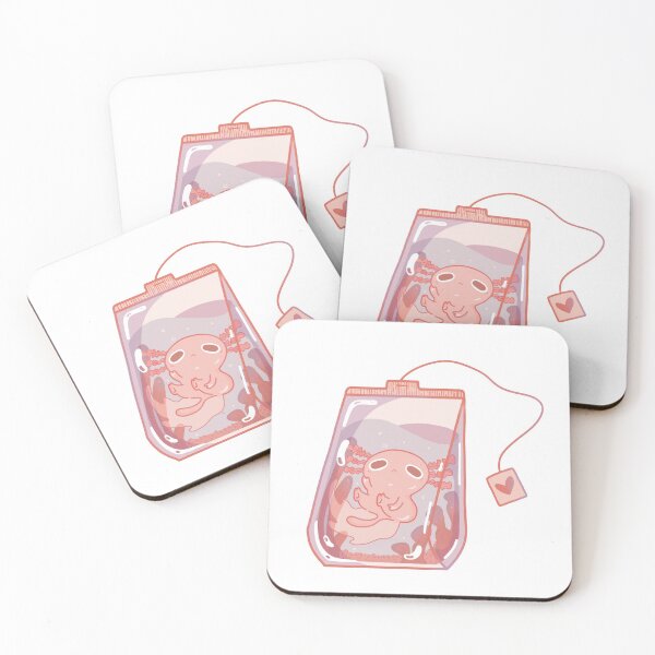 Item preview, Axolotl in tea bag designed and sold by itsandromedae.