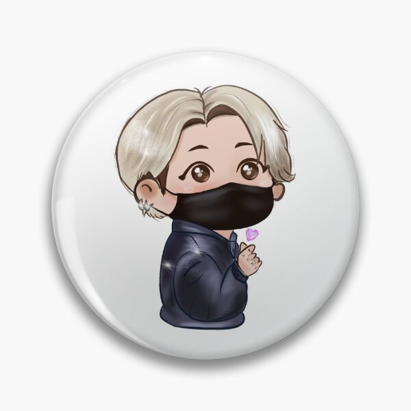 Item preview, Jungkook blond hair cute version designed and sold by Arthuda.
