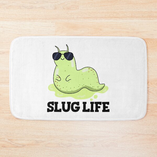 Item preview, Slug Life Funny Green Slug Puns  designed and sold by punnybone.