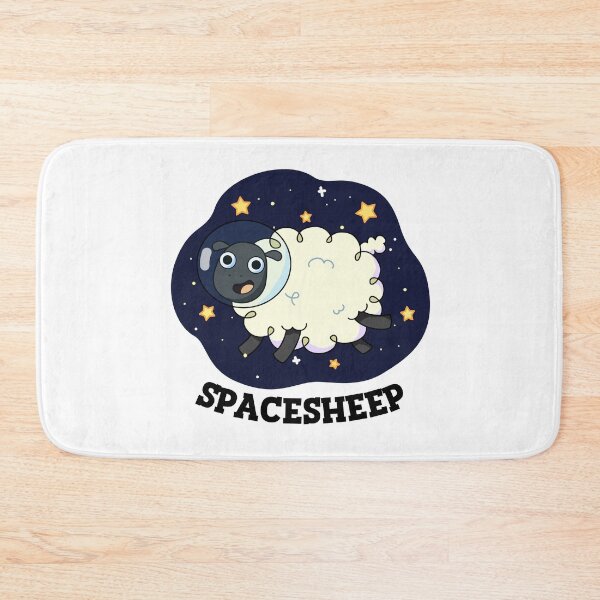 Item preview, Space Sheep Funny Astronaut Sheep Puns  designed and sold by punnybone.