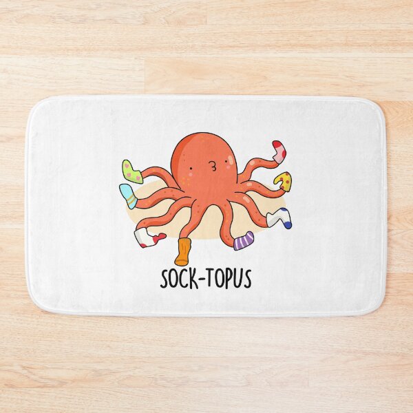 Item preview, Soctopss Funny Octopus Puns  designed and sold by punnybone.