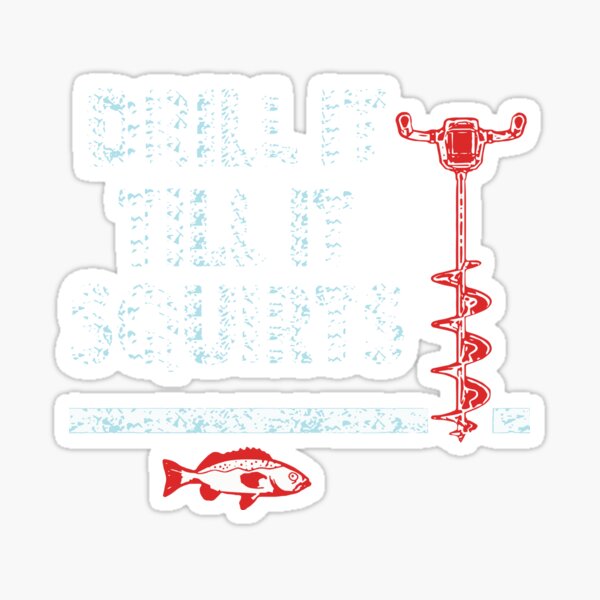 Funny Ice Fishing Stickers for Sale, Free US Shipping