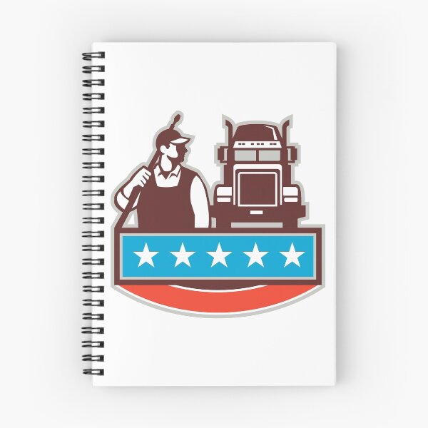 Item preview, Pressure Washer Worker Truck USA Flag Retro designed and sold by patrimonio.