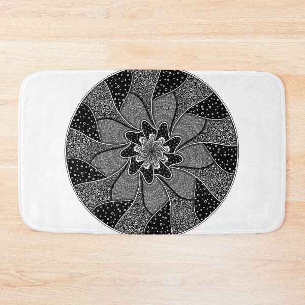 Item preview, Black and white mandala designed and sold by Dimpalsuthar.