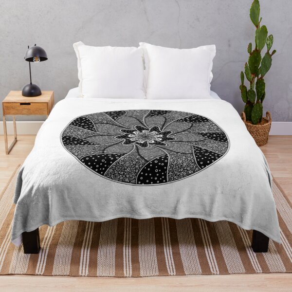 Item preview, Black and white mandala designed and sold by Dimpalsuthar.