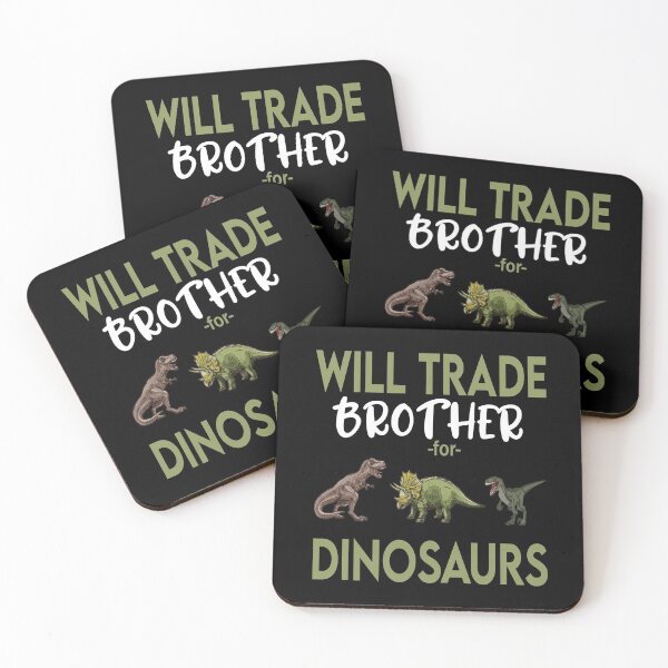 Item preview, Will Trade Brother for Dinosaur T Rex Funny Dinosaur designed and sold by teemenia.