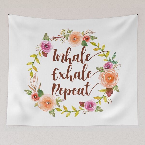 Item preview, Inhale Exhale Repeat designed and sold by csoDesign.