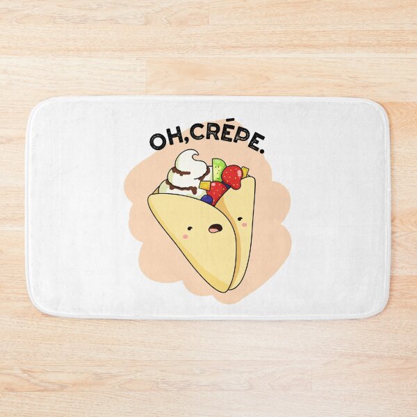 Item preview, Oh Crepe Funny Food Puns  designed and sold by punnybone.