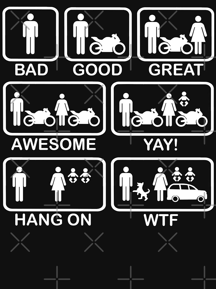 Thumbnail 7 of 7, Essential T-Shirt, Funny Motorbike T Shirt designed and sold by BeyondEvolved.