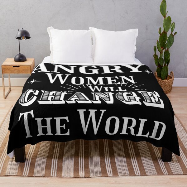 Item preview, Angry Women Will Change The World designed and sold by Ettevehs.