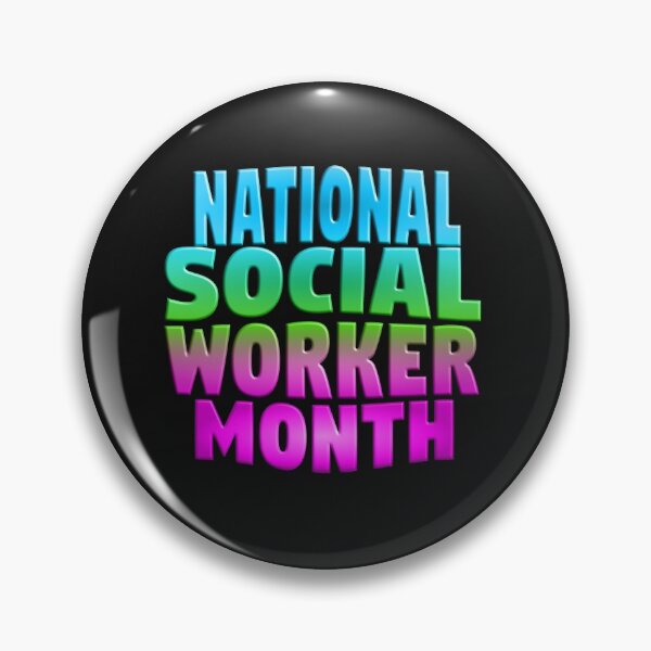 Item preview, HAPPY NATIONAL SOCIAL WORKER MONTH designed and sold by Ralek.