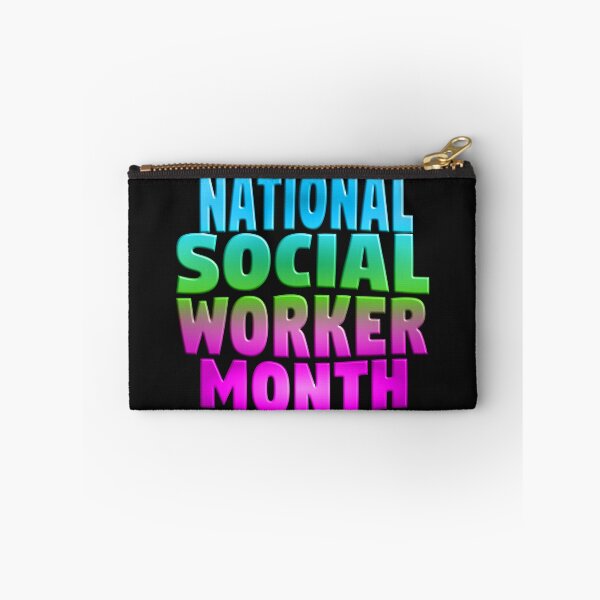 Item preview, HAPPY NATIONAL SOCIAL WORKER MONTH designed and sold by Ralek.